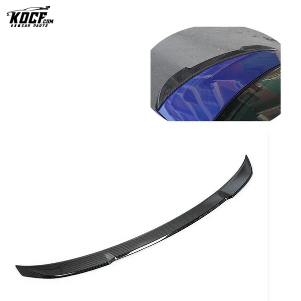 For BMW F80 F82 G80 G82 M3 M4 CS style Carbon Fiber Rear Trunk Lid Spoiler