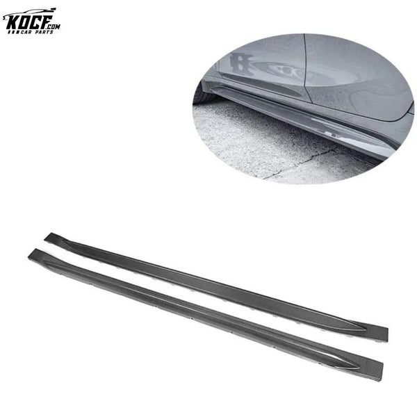 OEM style Carbon Fiber Side Skirts Rocker Panel For BMW G80 M3