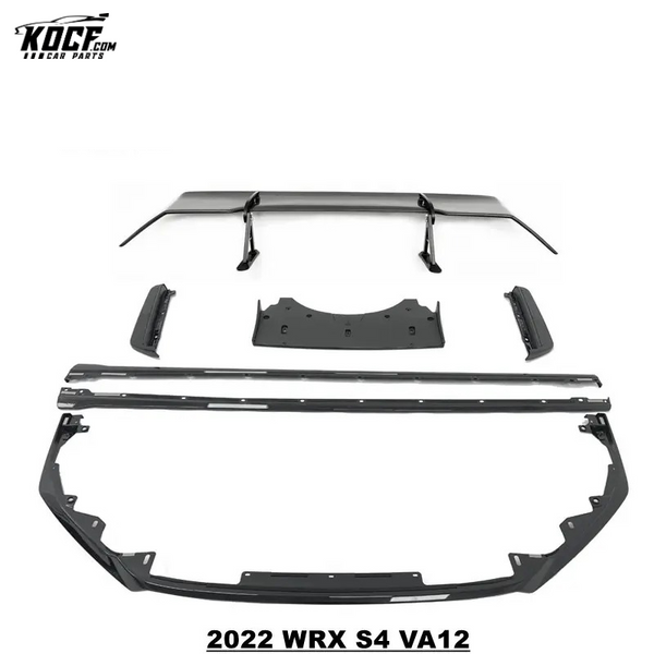 2022 WRX S4 VA12 OEM Sti-P style Carbon Fiber Aero kit Spoiler for Subaru WRX S4 VA12 JDM parts