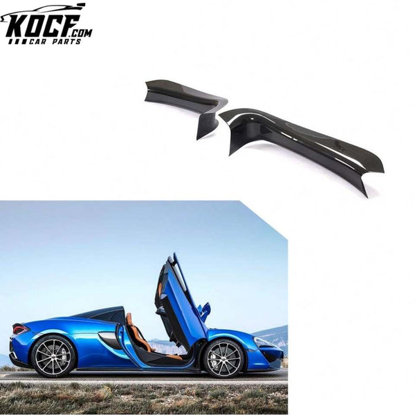 Modify Luxury 540 570s Dry Carbon Fiber Side Door Sills Plate Decoration Trims for Mclaren 570gt 2-Door