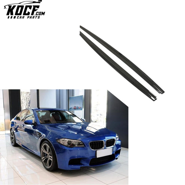 F10 Carbon Fiber Car Skirt Sills for BMW 5 Series F10 M-SPORT M5 2011-2016