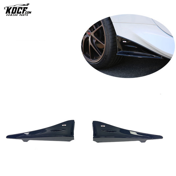 2022 Sti-P style Carbon Fiber Side Splitter Skirts Winglet For Subaru BRZ GR86