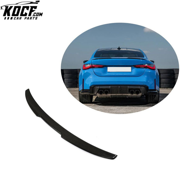 Carbon Fiber G22 G82 Rear Tail Spoiler for BMW 4 Series G22 G82 M4 Coupe 2-Door 2021-2023