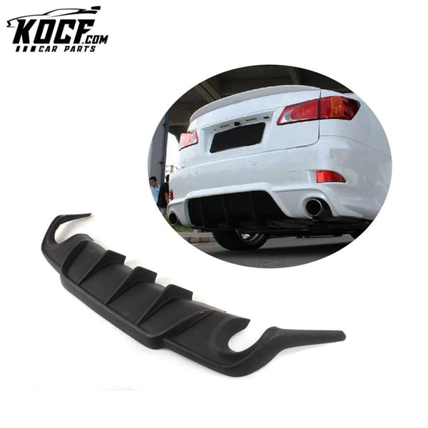 PU Rear Bumper Diffuser for Lexus IS250 IS350