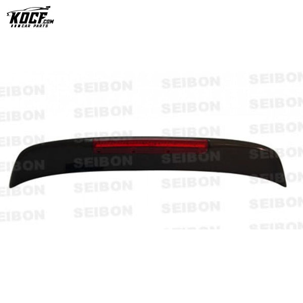 Seibon SP-STYLE CARBON FIBER REAR SPOILER W/LED FOR 1992-1995 HONDA CIVIC HB