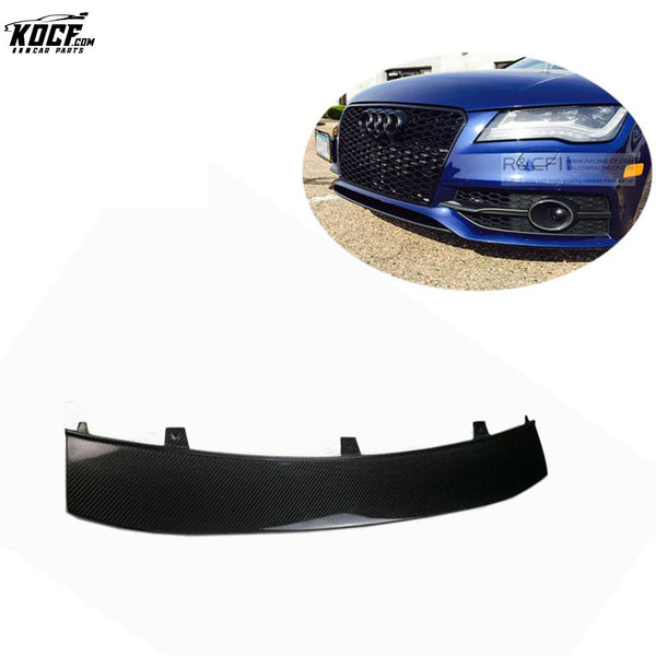 2012-2015 OE Style Carbon Fiber Front bumper Lower Lip For Audi A7 Sline S7 front lip