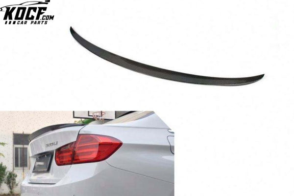 P Style Carbon Fiber F30 Rear Wing Spoiler for BMW F30 3 Series