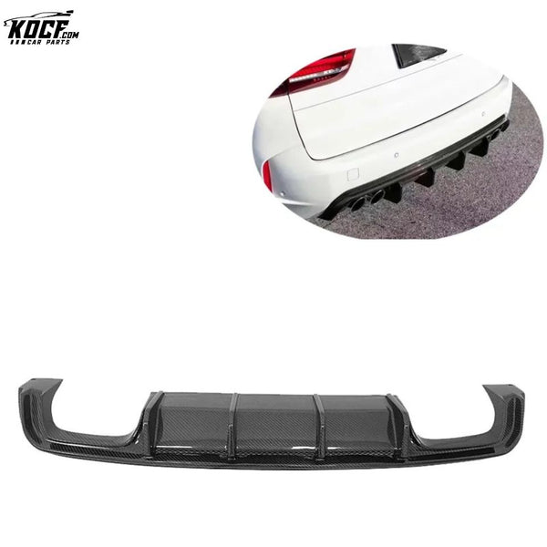 F85 X5M Vor-style Rear Bumper Spoiler Diffuser Lip For BMW F85 X5M