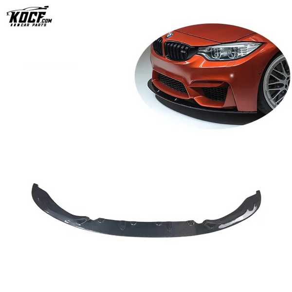 2015-2019 F82 M4 3DD Style Carbon Fiber Front Bumper Lip Spoiler Chin Splitter Body Kits For BMW F80 F82 M3 M4