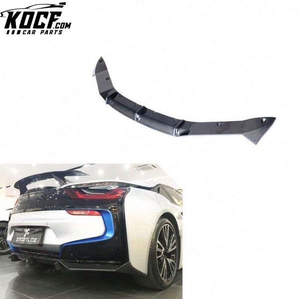 I8 V Style Carbon Fiber Car Rear Diffuser for BMW I8 2014-2018