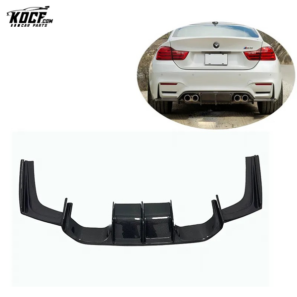 2015-2018 VRS Style carbon fiber rear diffuser for BMW F80 F82 F83 M3 M4