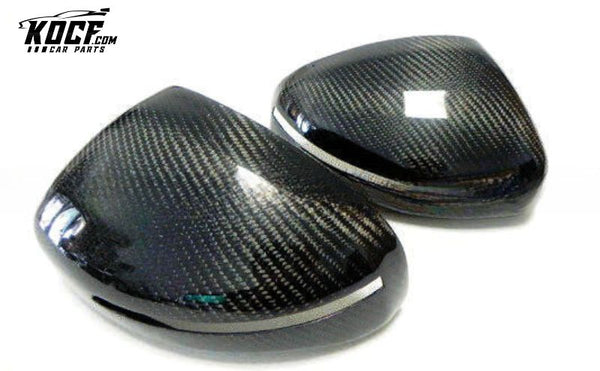 TT MK2 06-14 (Type 8J) Real Carbon Fiber Mirror Cover (Stick on type)