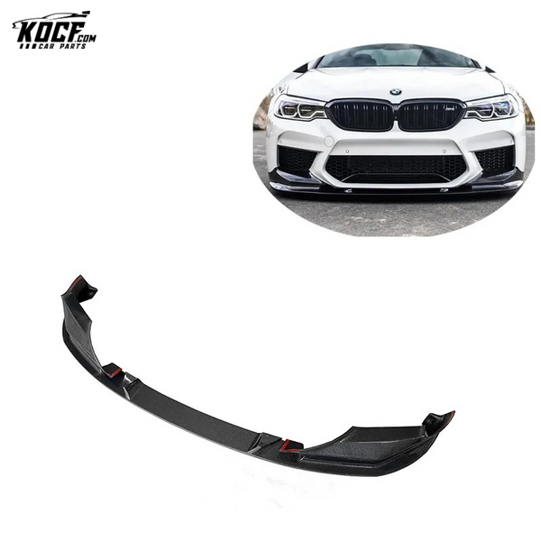 Carbon Fiber Front Splitter Lip Spoiler For BMW M5 F90 2018-2019