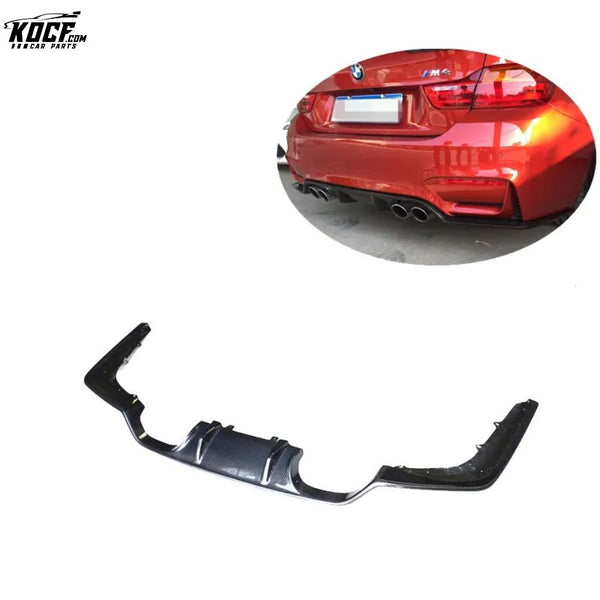 2014-2020 M3 F80 M4 F82 3DD style Carbon Fiber Rear Diffuser Spoiler Lip For BMW F80 F82 F83 M3 M4