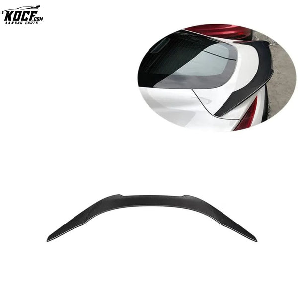 Customization Carbon Fiber V style Rear Wing Spoiler Ducktail Trunk Spoiler For Toyota GR Supra MK5 A90 A91 2021