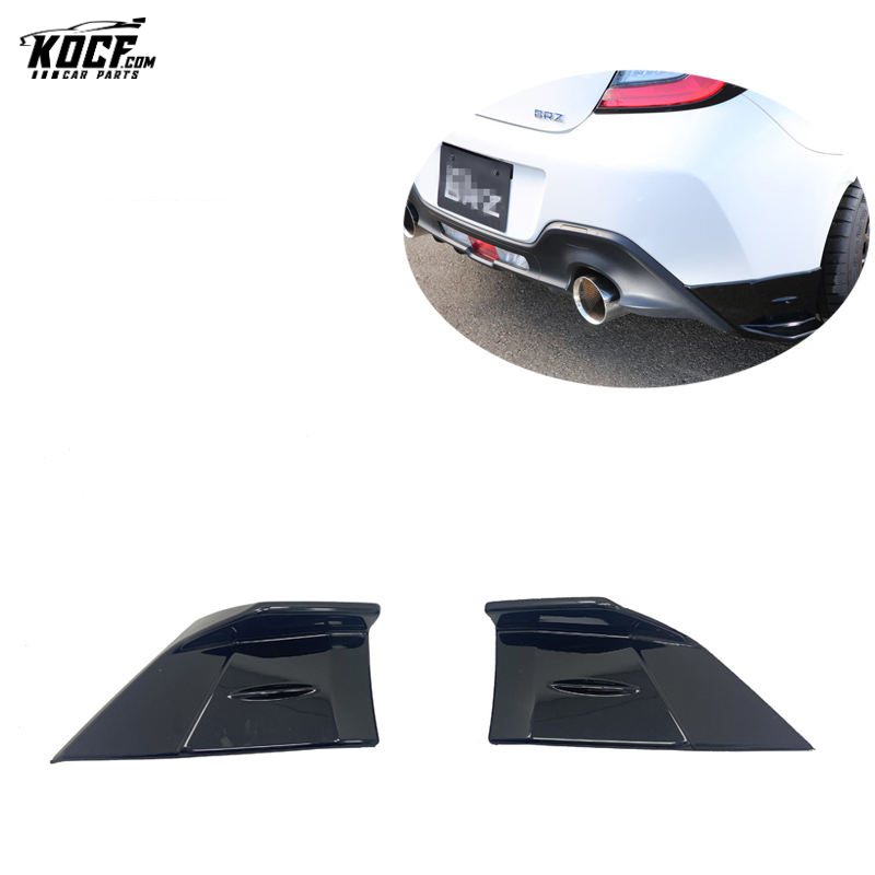 2022 Sti-P style Carbon Fiber Rear Bumper Splitter Winglet Spoiler For ...