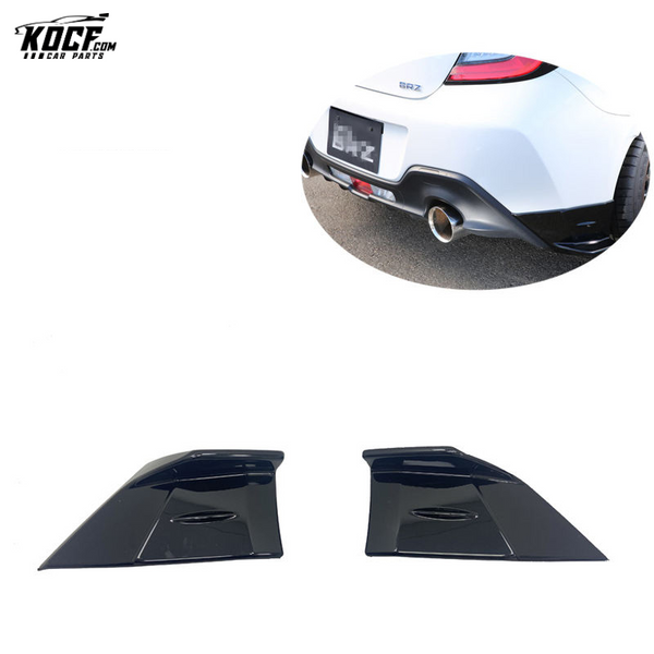 2022 Sti-P style Carbon Fiber Rear Bumper Splitter Winglet Spoiler For Subaru BRZ GR86