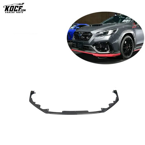 Customization For 2022 Subaru WRX S4 VA12 Sti-P OEM Style Carbon Fiber Front Lip Splitter Spoiler JDM Parts