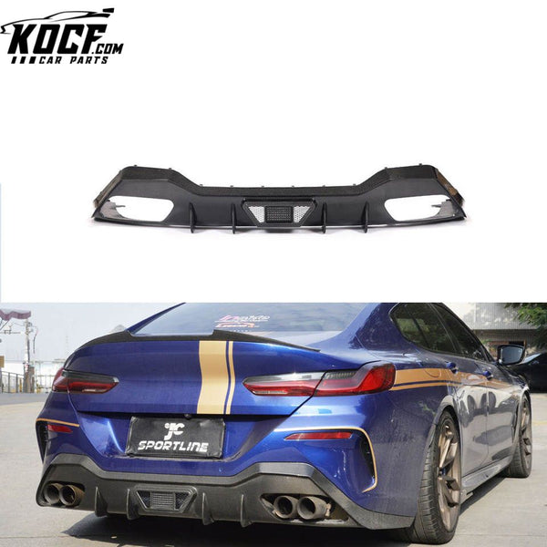 Carbon Fiber NEW 8 Series G16 Rear Diffuser Lip for BMW M850i 840i M Sport 2020 2021