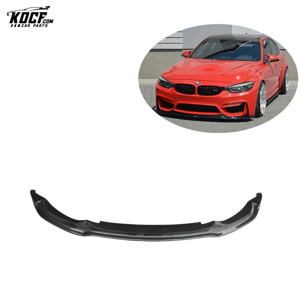 2014-2020 M3 F80 VOR style Carbon Fiber Front Bumper Lip Spoiler Chin Splitter Body Kits For BMW F80 F82 F83 M3 M4