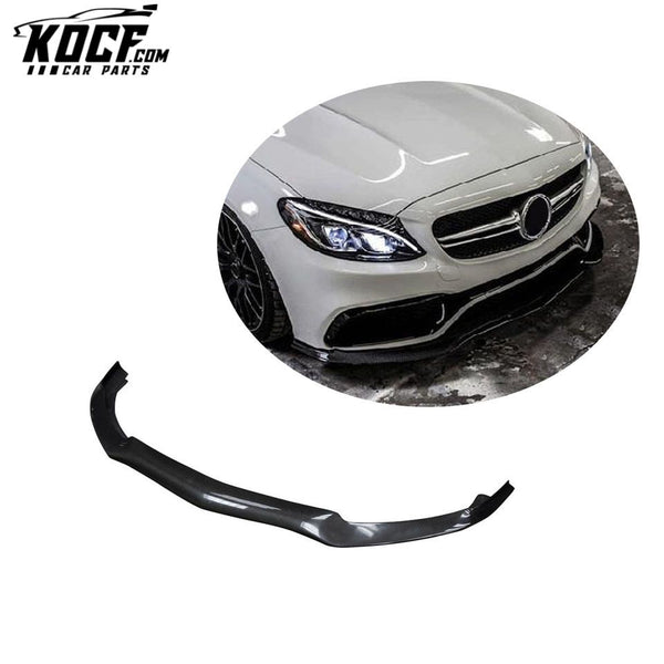 Carbon Fiber W205 C63 Auto Front Lip for Mercedes Benz C63 AMG Sedan 4-Door 15-18