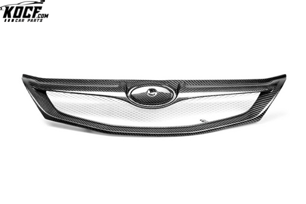 Seibon STI-STYLE CARBON FIBER FRONT GRILLE FOR 2008-2010 SUBARU WRX / STI