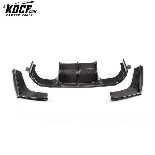 Carbon Fiber Custom M3 M4 Car Rear Bumper Diffuser for BMW F83 F82 M4 F80 M3 14-19