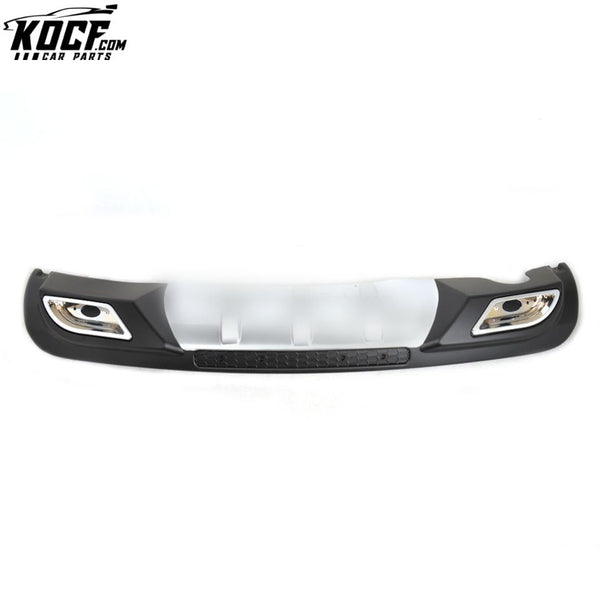 Silver Black PP Material Rear Bottle Diffuser for Chevy Cruze