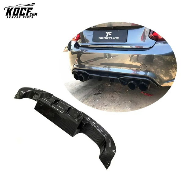 F87 M2 Rear Bumper Diffuser for BMW F87 M2 Base Coupe 2016-2020 AK Style