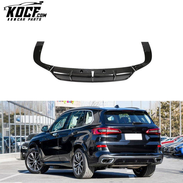 Carbon Fiber X5 G05 Rear Diffuser Lip for BMW X5 G05 M Sport 2019 2020