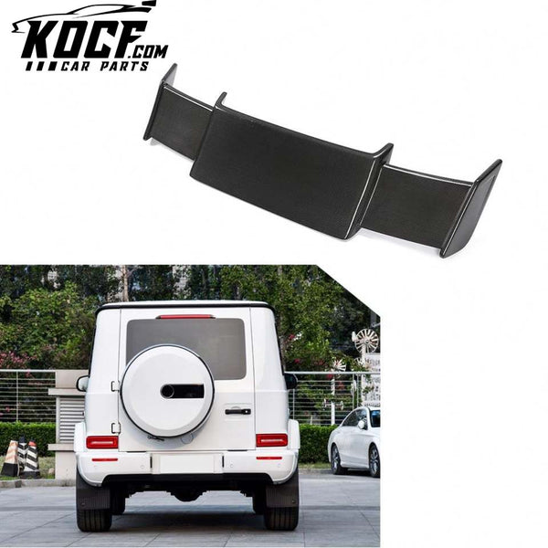 Modify Luxury W463 G Class Carbon Fiber Roof Window Wing Spoiler for Mercedes Benz G500 G550 G63 AMG 2019UP