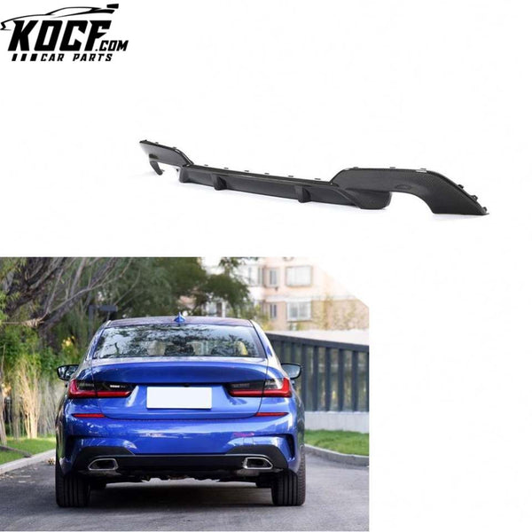 Modify Luxury 3Series G20 Carbon Fiber Rear Diffuser Spoiler for BMW G20 330i M Sport Sedan 4-Door 2020