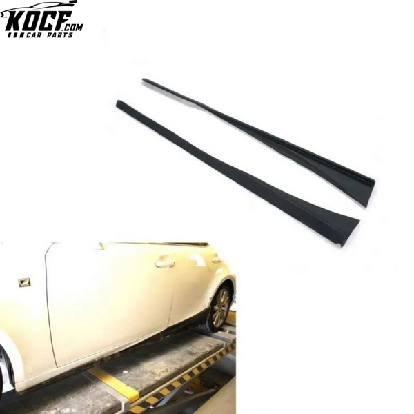 For Lexus IS250 IS300 F Sport PU Side Skirts Body Kits