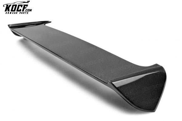 Seibon STI-STYLE CARBON FIBER REAR SPOILER FOR 2008-2014 SUBARU WRX / STI HATCHBACK (SHAVED)*