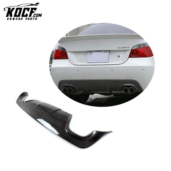 Carbon E60 M tech Rear Bumper Diffuser for BMW E60 M TECH