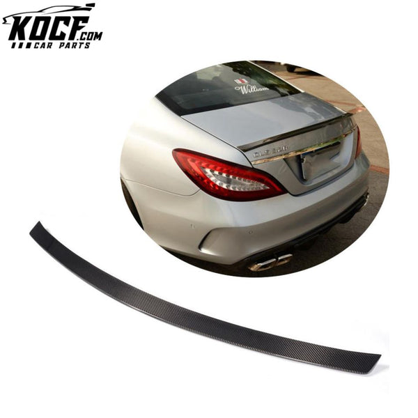 Carbon Fiber W218 Wing Spoiler for Mercedes Benz W218 Sedan 4 Door 12-17 CLS63 AMG CLS350 CLS400