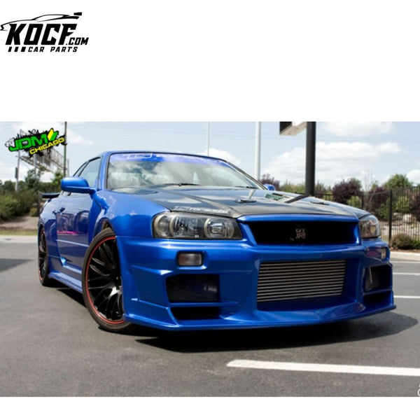 Seibon OEM-STYLE CARBON FIBER HOOD FOR 1999-2002 NISSAN SKYLINE R34 GT-R