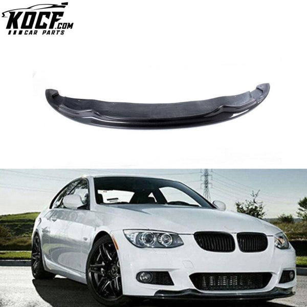 E92 M tech Front Spoiler A Style Carbon Fiber Lip For BMW E92 LCI