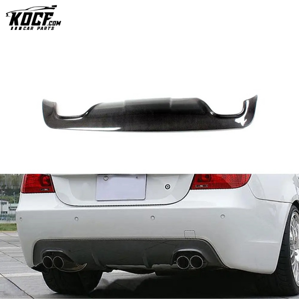 Carbon E60 M tech Rear Bumper Diffuser for BMW E60 5 Series