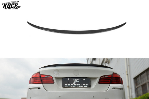 Carbon Fiber F10 M5 Car Rear Spoiler for BMW F10 528i 530i 535i M5 Sedan 4-Door 10-17