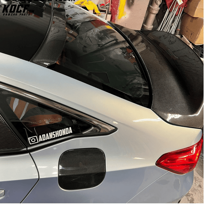 2022+ 11th Gen Civic Gas Door Replacement Carbon Fiber 2022+ Honda Civic 11th Gen Compatible