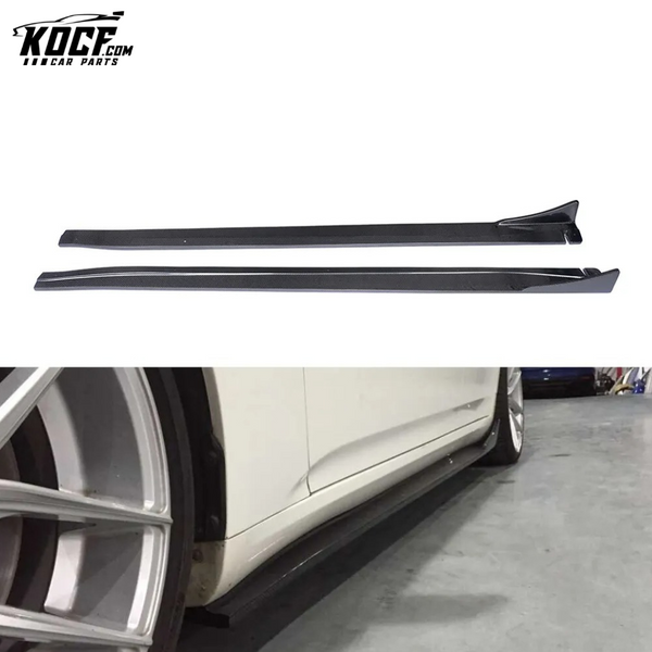 Carbon Fiber G37 Car Side Skirts Winglet for Infiniti G37 X Sport Sedan 4-Door 2009-2013