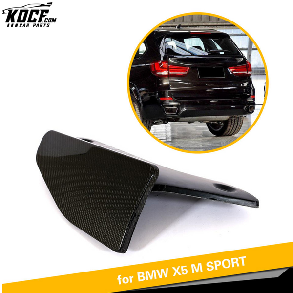 X5 M TECH Rear Bumper Carbon Fiber Splitters for BMW X5 F15 M-Sport 14-18