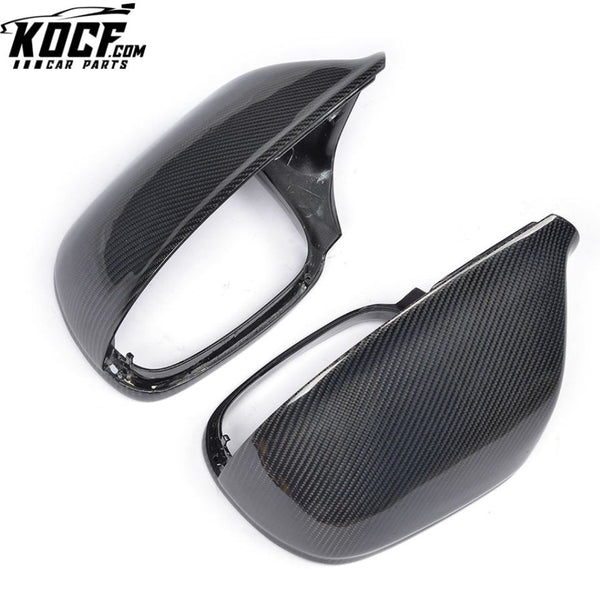 Carbon Fiber Direct Replacement Rearview Mirror Cover for Audi Q5 Q7 10-15