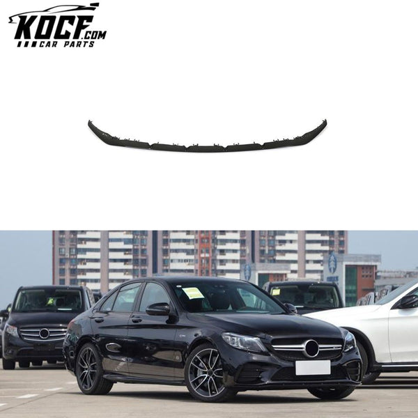 Dry Carbon Facelift W205 C43 Front Lower Lip for Mercedes Benz W205 W206 C43 AMG Sport 2019-2021