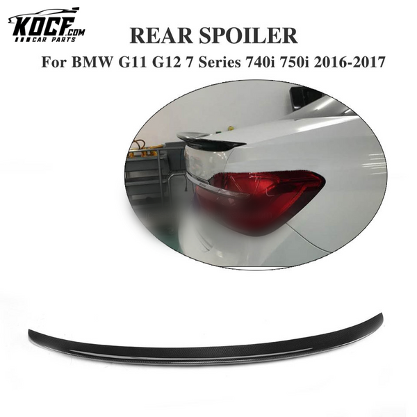 Carbon Fiber G11 G12 Rear Spoiler for BMW 7 Series G11 G12 740i 750i 2016 2017