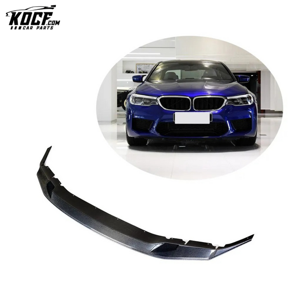 F90 M5 Carbon Fiber Front Bumper Lip for BMW 5 Series F90 Base Sedan 2018-2019