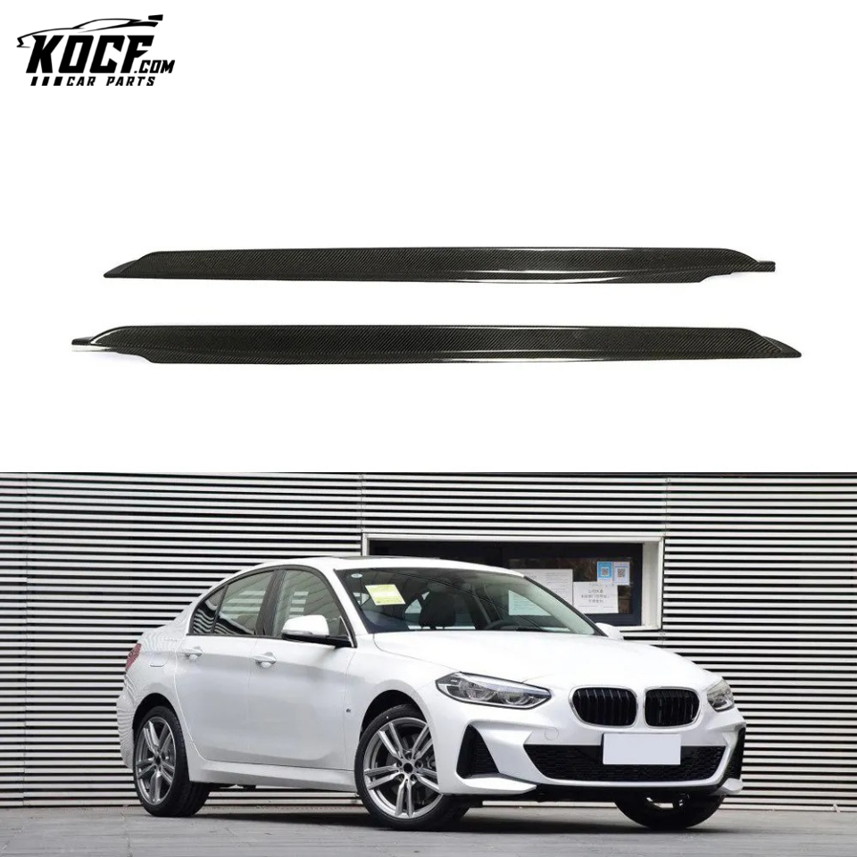 Carbon Fiber F52 M TECH Side Skirts for BMW 1 Series Sedan 2019 2020 – KOCF