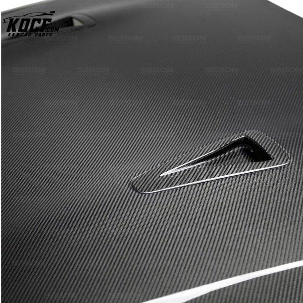 Seibon OEM-STYLE CARBON FIBER HOOD FOR 2009-2016 NISSAN GT-R