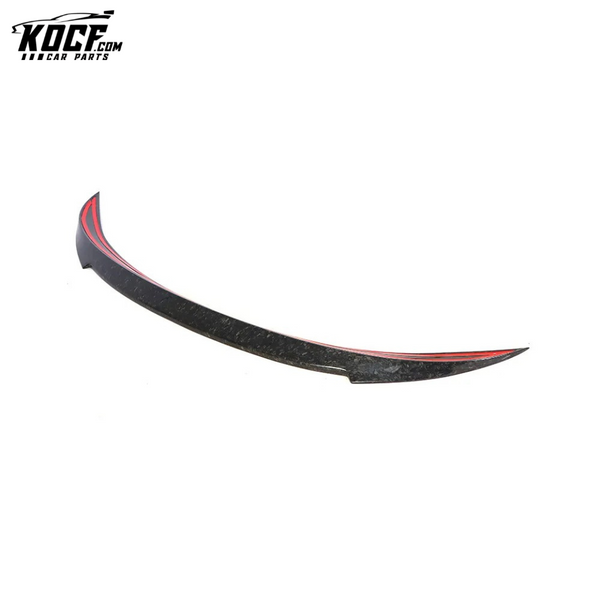 Forged Carbon Fiber F06 Rear Car Spoiler for BMW 640i 650i M6 Gran Coupe 4Dr 12-17 V Style